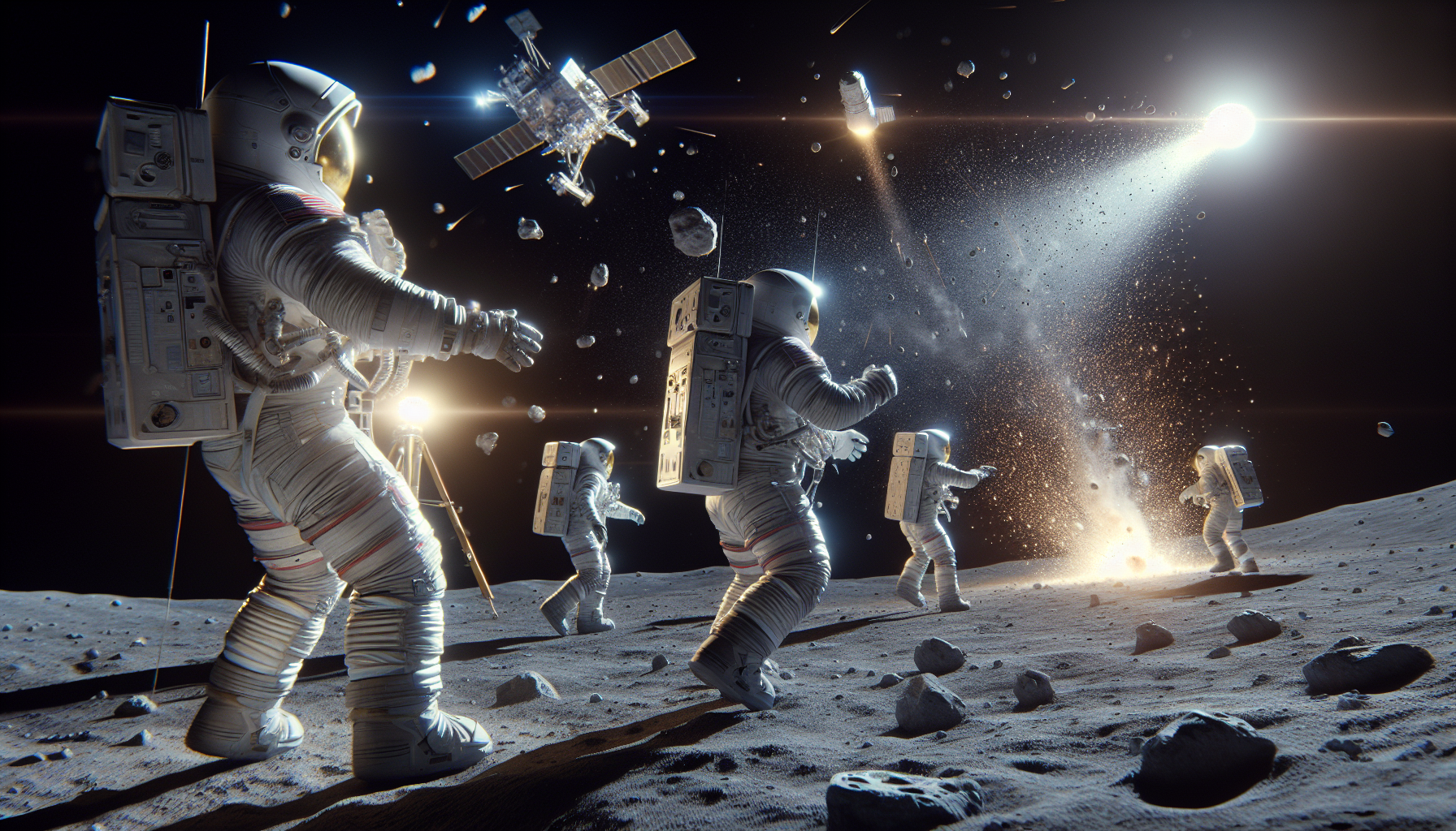 Los astronautas del Artemis 2 presencian impactos de micrometeoritos en la Luna que emocionan a los científicos de la NASA