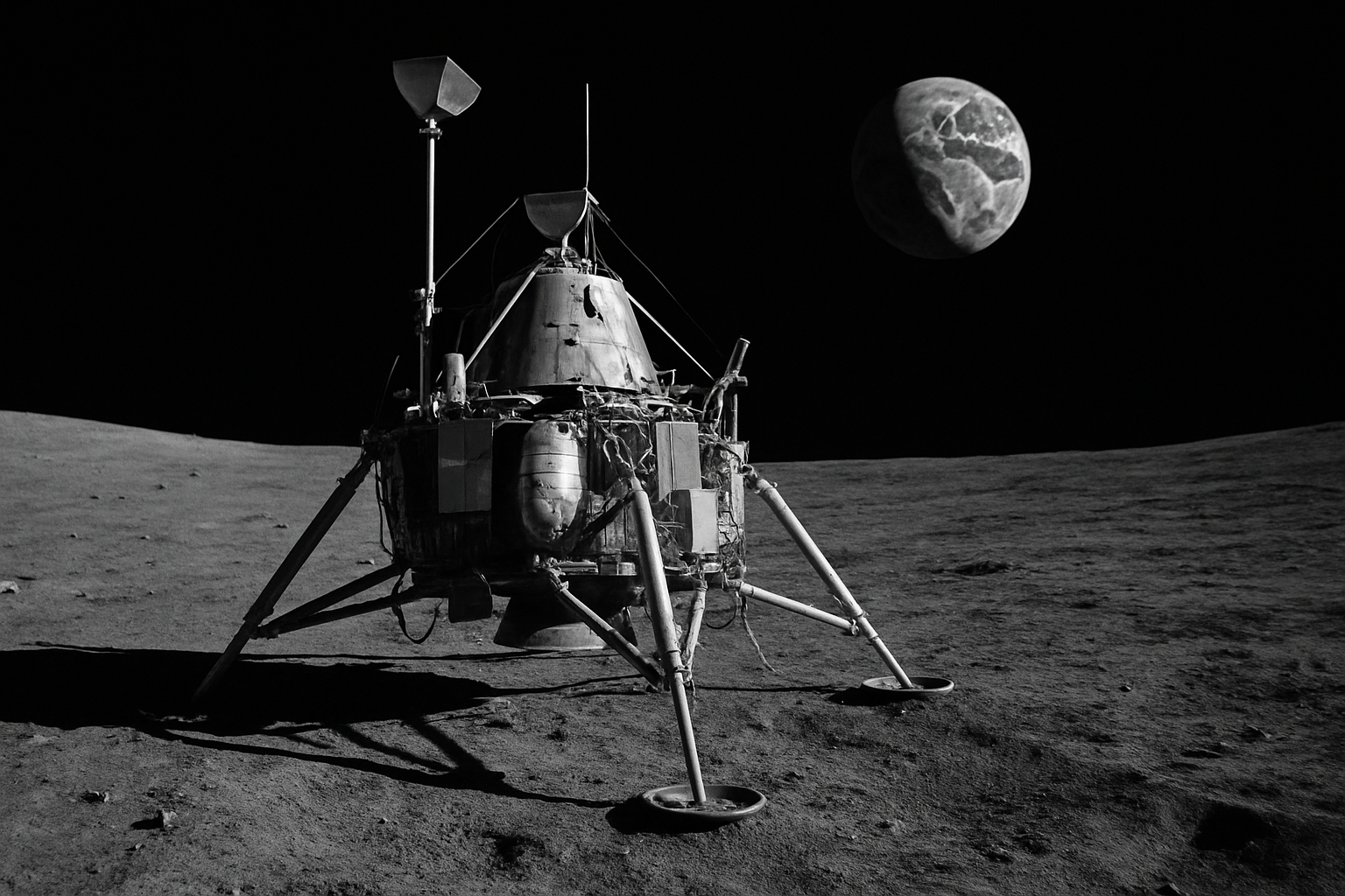 Tal día como hoy: El Surveyor 1 conquista la Luna suavemente (2 de junio)