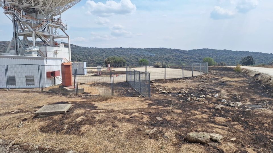 Incendios en España: las instalaciones clave de la NASA y la ESA se salvan del desastre
