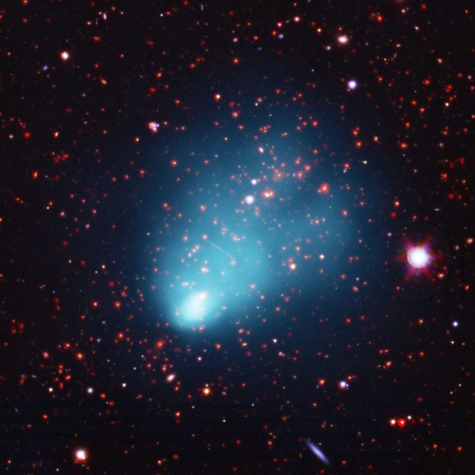 El Chandra identifica la causa de la formación de radio apodada "Clave de Sol"