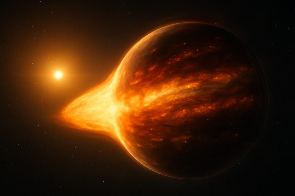 El telescopio espacial James Webb revela que la atmósfera de WASP-17b es una esfera deformada, no un círculo