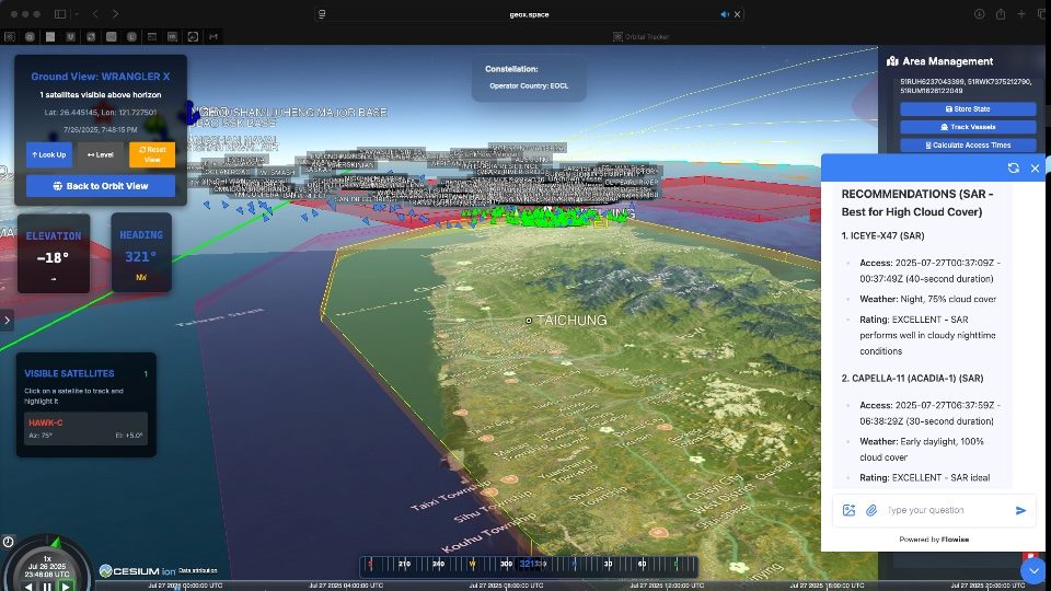 Una startup desarrolla software para facilitar el acceso militar a satélites de observación comerciales