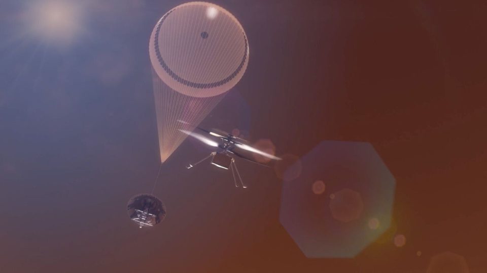 La nueva generación de helicópteros marcianos de la NASA rompe la barrera del sonido en pruebas terrestres