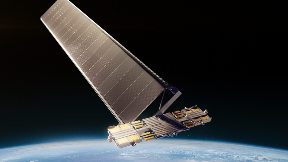 Muon Space presenta una plataforma satelital del tamaño de Starship para centros de datos orbitales