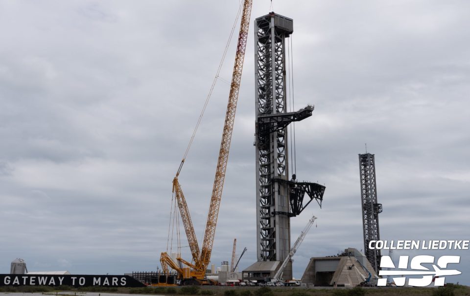 SpaceX perfecciona las instalaciones de la Plataforma 2 en Starbase para el regreso del Booster 19