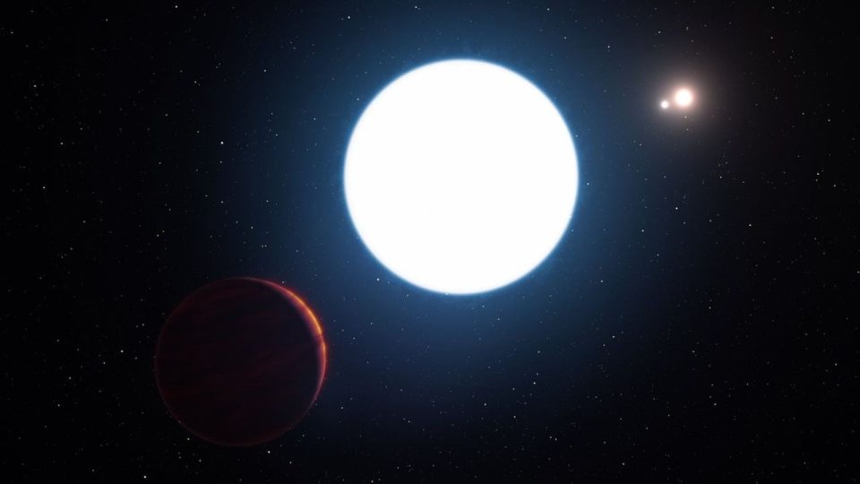 El extraordinario sistema triple que protagoniza eclipses únicos en el cosmos